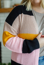 Load image into Gallery viewer, Let Today Be A Good Day Striped Cardigan