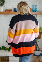 Load image into Gallery viewer, Let Today Be A Good Day Striped Cardigan