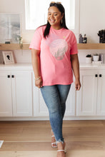 Load image into Gallery viewer, Abstract Graphic Tee in Pink