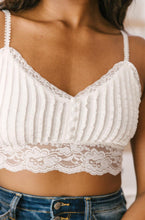 Load image into Gallery viewer, Back to the Light Bralette in White