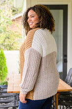 Load image into Gallery viewer, Carry On For Love Color Block Knit Cardigan