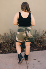 Load image into Gallery viewer, Chasing Sleep Lounge Set Shorts in Camo