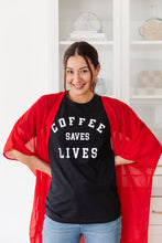 Load image into Gallery viewer, Coffee Fanatic Graphic Tee