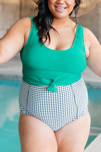 Load image into Gallery viewer, Dressed Up in Gingham Swim Bottoms