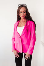 Load image into Gallery viewer, Fierce and Chic Blazer in Hot Pink