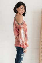 Load image into Gallery viewer, First Of The Season Tie Dye Top in Mauve