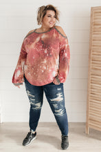 Load image into Gallery viewer, First Of The Season Tie Dye Top in Mauve