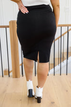 Load image into Gallery viewer, Forever N&#39; Ever Pencil Skirt In Black