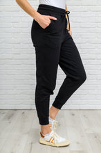 Load image into Gallery viewer, French Terry Joggers In Black