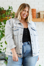 Load image into Gallery viewer, Hello Lovely Quarter Sleeve Denim Jacket