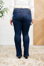 Load image into Gallery viewer, High Waist Slit Hem BootCut Jeans