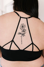 Load image into Gallery viewer, Hint of Intimate Tattoo Mesh Bralette