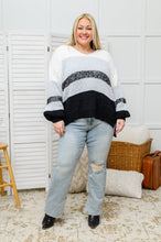 Load image into Gallery viewer, Hold Onto Love Color Block Sweater