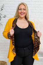 Load image into Gallery viewer, I Have A Dream Animal Print Blazer in Mustard