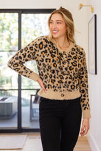 Load image into Gallery viewer, Kimberly Fuzzy Animal Print Cardigan