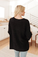 Load image into Gallery viewer, Knit Your Love Sweater in Black