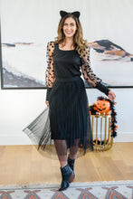 Load image into Gallery viewer, Leanna Tulle Skirt In Black