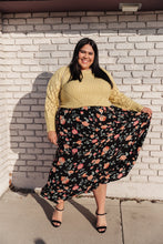 Load image into Gallery viewer, Lilith Maxi Skirt In Black