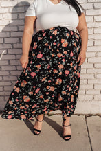 Load image into Gallery viewer, Lilith Maxi Skirt In Black