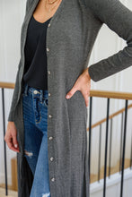 Load image into Gallery viewer, Lucky Break Cardigan in Charcoal