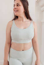Load image into Gallery viewer, Lux &amp; Plush Sports Bra In Mist