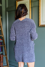 Load image into Gallery viewer, Mountain Mornings Cardigan In Charcoal