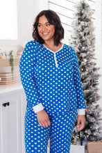 Load image into Gallery viewer, Polka Dot Joy Top in Royal