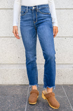 Load image into Gallery viewer, Sharpay Bootcut Stepped Hem Jeans