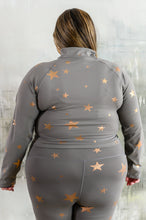 Load image into Gallery viewer, Shine Like A Star Zip Up Workout Jacket