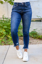 Load image into Gallery viewer, Stacie Midrise Destroyed Slim Fit Jeans