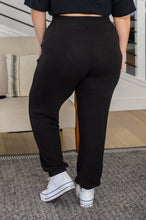 Load image into Gallery viewer, Stay Right Here Soft Knit Joggers In Black