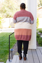 Load image into Gallery viewer, Warmest Soul Color Blocked Midi Length Cardi